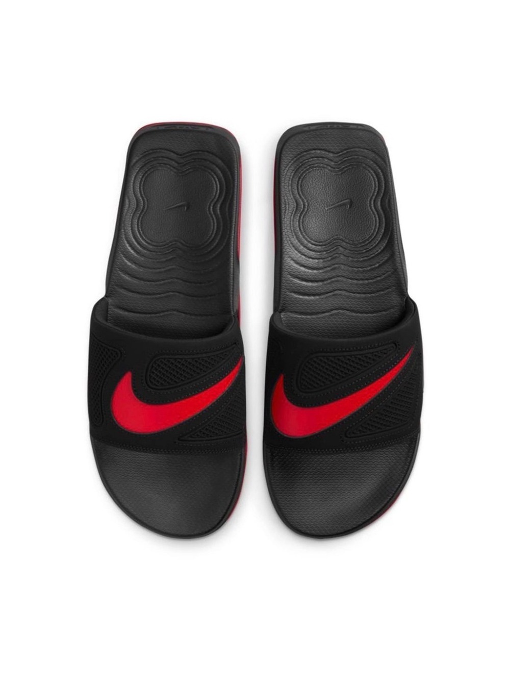 NIB Nike Air Max Cirro slides in the Black/University Red size 10